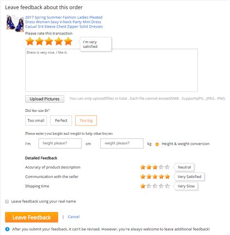 aliexpress feedback reddit